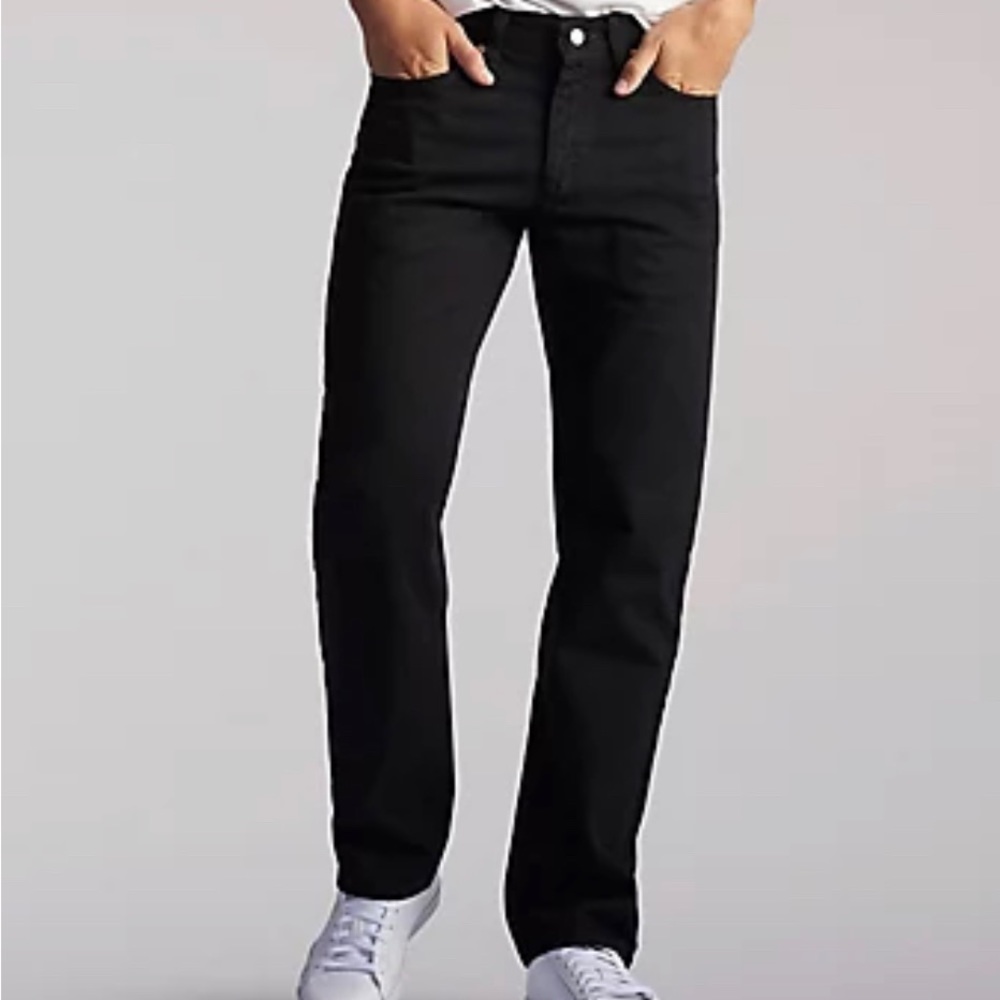 Mens Lee Regular Fit straight Leg Jeans W34 L32